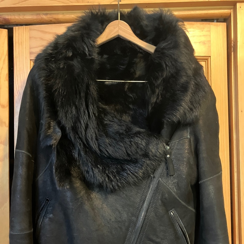Karl Donoghue Black Motorcycle Jacket